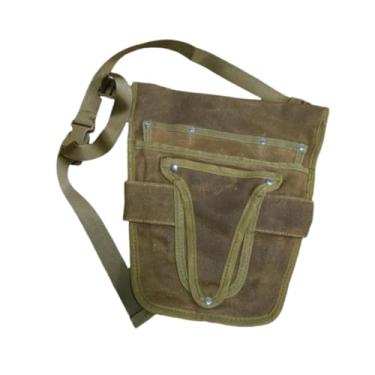 Imagem de WeiLaiKeQi de ferramentas de jardim utilitário, com vários bolsos ajustáveis ferramentas de jardinagem, bolsa de cintura, bolsa de ferramentas, Castanho