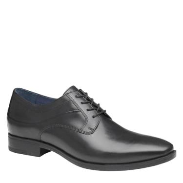 Imagem de Johnston and Murphy Sapato Oxford masculino Gibbons de bico liso, Grão integral preto, 7
