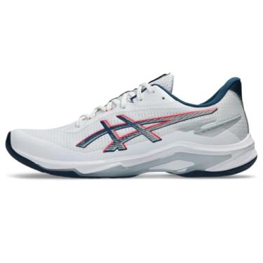 Imagem de Asics Tênis de vôlei masculino Netburner Ballistic FF 4, Branco/azul mako, 38
