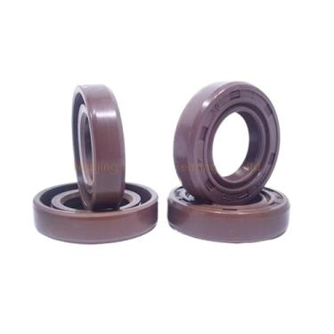 Imagem de 1 peça 10 x 20 x 4,7/5/6/7 10 x 20 x 4,7/5/6/7 junta de mola de borracha fluoro flúor vedação de óleo de esqueleto de eixo radial (1 peça 10 x 20 x 5)