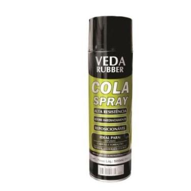 Imagem de Cola Contato Spray 500ml 340g Veda Rubber