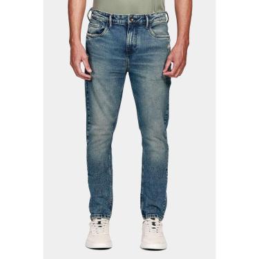Imagem de Calça Aramis Jeans Regular Eco Média Vintage Azul Médio-Masculino