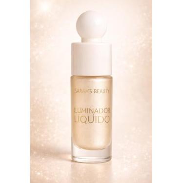 Imagem de Iluminador luminizador Líquido Glow Facial Sarah’s Beauty – Brilho Natural e Acabamento Radiante (Champagne)