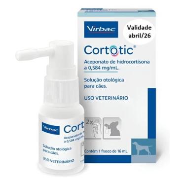 Imagem de Kit 3 und Cortotic Tratamento Otológico Spray Para Cães Virbac 16ml - 