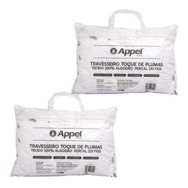 Imagem de Travesseiro Toque de Plumas Appel Alto Conforto Quantidade:2, 2
