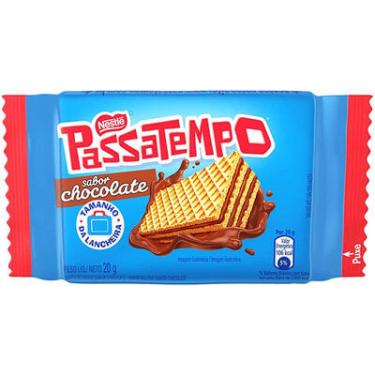 Imagem de Biscoito Wafer Mini Chocolate Passatempo Nestlé 20g Crocante