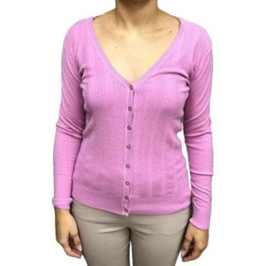 Imagem de BLUSA FACINELLI TRICOT COM BOTÃO REF:651170 FEMININO-Feminino