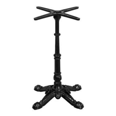 Imagem de Base de Mesa Apus em Ferro Preto 72,50 cm (Altura) Base em x Ferro Pre