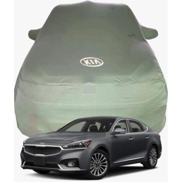 Imagem de Capa de Carro Kia Cadenza Tecido  Lycra Premium - Cadilhe Capas, Cinza