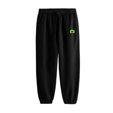 Imagem de Calça Jogger Masculina de Moletom Flanelado Estampada Casual Confortável-Masculino