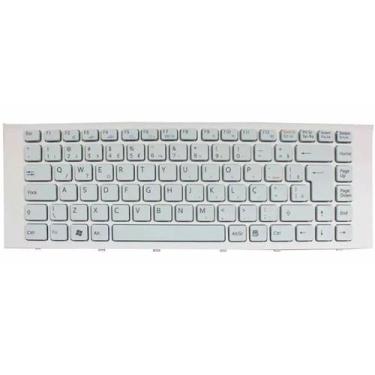 Imagem de Teclado para Notebook Sony Vaio VPCEG13fx-l - BestBattery, Branco