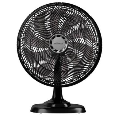 Imagem de Ventilador de Mesa 50 Cm Turbo 10 Pás 150W Oscilante 3 Velocidades 110