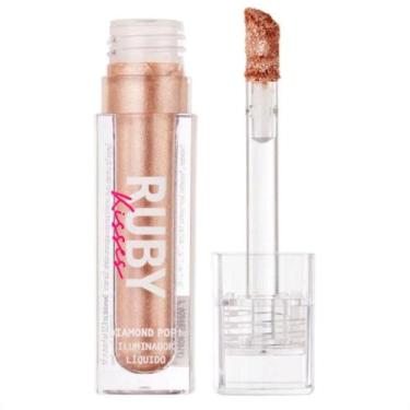 Imagem de Iluminador Líquido Ruby Kisses Diamond Pop! Rose Dlh02bb - KISS NEW YO