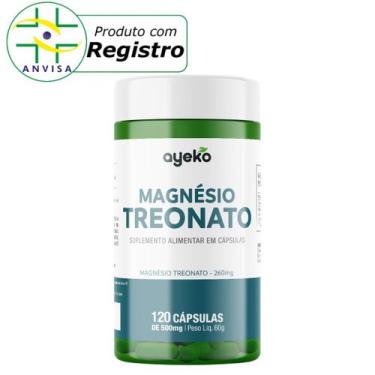 Imagem de Magnésio Treonato Fórmula com Máxima Concentração e Biodisponibilidade