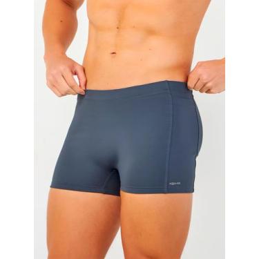 Imagem de Sunga Boxer Acquario 683.402 Masculina Com Bolso FPS 50 Microfibra T. 