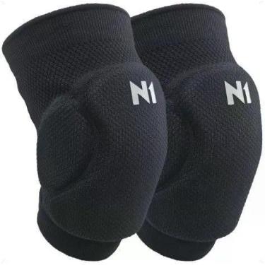 Imagem de Joelheira  Com Proteção  Spry - N1Sport, Preto
