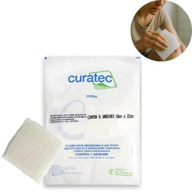 Imagem de Curativo Ferida Lesao Machucado Com Phmb Hosp. Pacote C/5 Unidades - C
