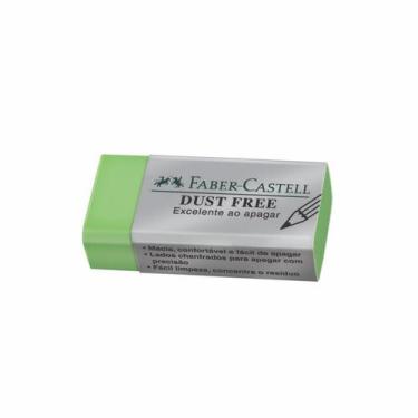 Imagem de Borracha colors média DUST FREE Faber-Castell, Verde