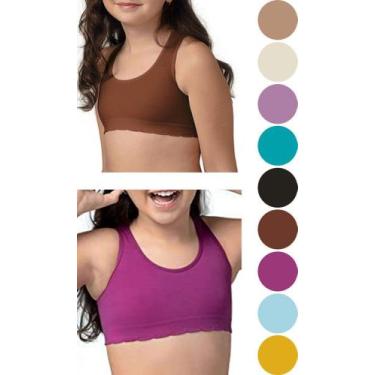 Imagem de Sutiã Top Infantil Menina Ultraleve Demillus 060030