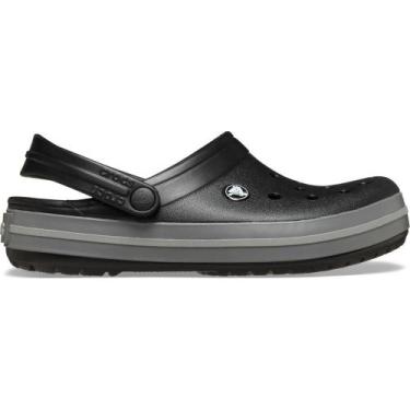 Imagem de Sandália Crocs Crocband Reflective Clog Black, 36, Black
