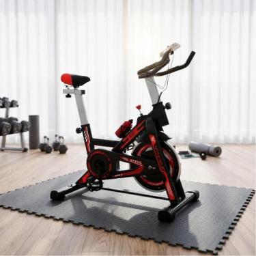 Imagem de Bicicleta Spinning com roda de 8kg Kxt KUB-618