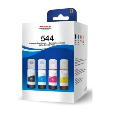 Imagem de Kit Tinta t544 compativel com L3250 L3210 T544 L3150 Kit 04 Cores - SP