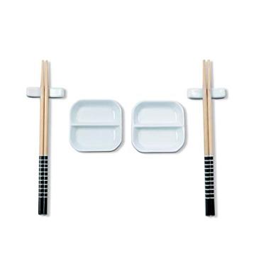 Imagem de Conjunto de hashi para 2 pessoas Nankin 6 peças, Haus Concept