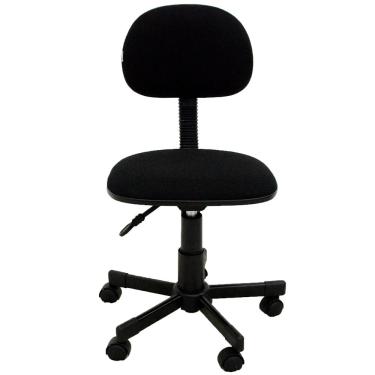 Imagem de Cadeira Assentex Secretaria Laminada c/ Pistão a Gás e Capa - Azul