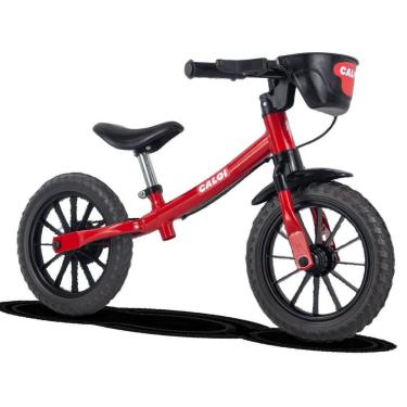 Imagem de Bicicleta Infantil Equilíbrio Balance Bike Caloi Vermelha