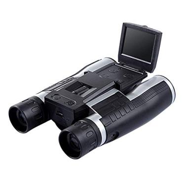 Imagem de Telescópio 12X32 HD 1080P Binóculos Câmera Digital 5MP CMOS USB Telescópio Binocular 2.0 Tela Zoom Telescópio Filmadora Gravação de Vídeo Double the comfort