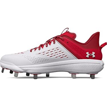 Imagem de Under Armour Chuteira de beisebol masculina Yard Low Mt, Vermelho, 41