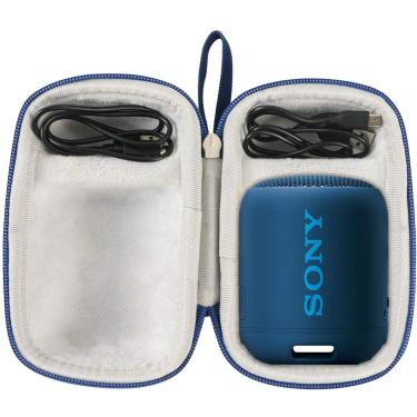 Imagem de Substituição do estojo de viagem dura de Khanka para o alto-falante Bluetooth portátil Sony SRS-XB12 Extra Bass (Azul)