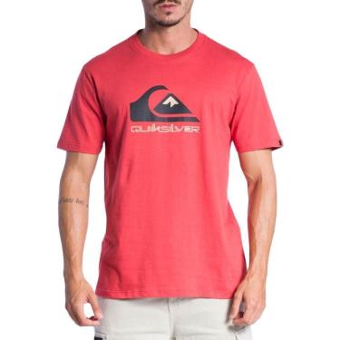 Imagem de Camiseta Quiksilver Full Logo SM24 Masculina Vermelho 