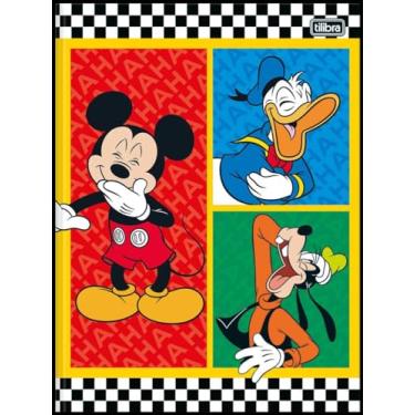 Imagem de Caderno Brochurao Capa Dura Mickey 48Fls Pct Com 05 109212