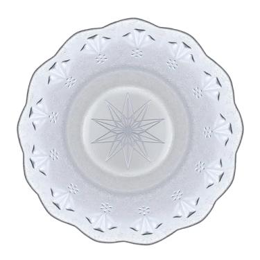 Imagem de Conjunto Pratos De Vidro Transparente Resistente 12 Uni