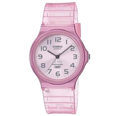 Imagem de Relógio CASIO feminino analógico rosa resina MQ-24S-4BDF