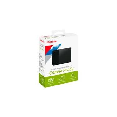 Imagem de HD Externo Toshiba Canvio Ready,  4TB, USB 3.0, Preto - HDTP340XK3CA