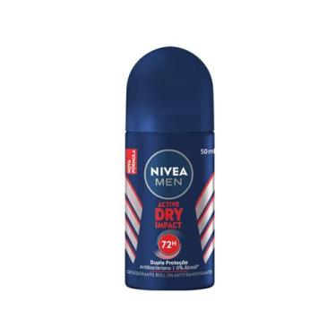 Imagem de Desodorante Antitranspirante Roll On Nivea Men Active Dry Impact Mascu