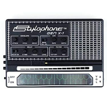 Imagem de Sintetizador eletrônico Stylophone analógico, portátil, Gen X-1, com alto-falante embutido, instrumento musical sintetizador, teclado sintetizador, instrumento Stylophone