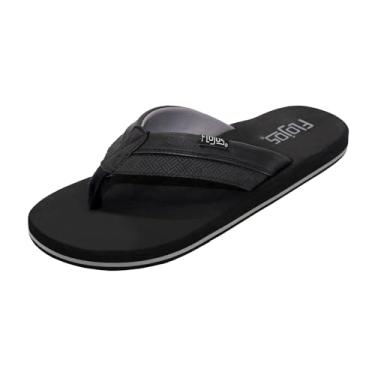 Imagem de Flojos Chinelo masculino Ryan, Preto, 11