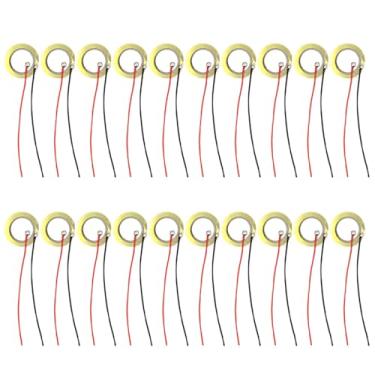 Imagem de Captador Piezo de 41 mm com 15 Discos Piezo com 100 mm Leads Mic Drum Trigger Captador Acústico para Guitarra CBG de Instrumento Acústico