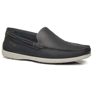 Imagem de Mocassim Pegada Sider Couro Preto Masculino