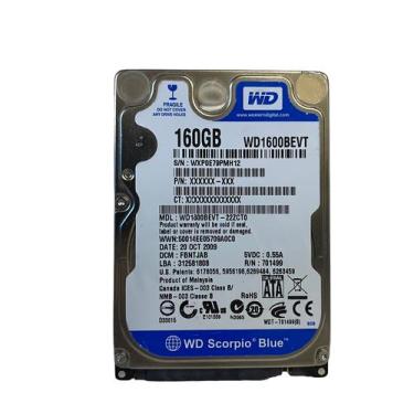 Imagem de Disco Rigido Hd Interno Western Digital 160gb 2,5 Sata Diversos Modelo