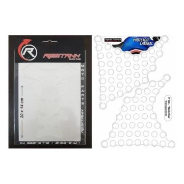 Imagem de Adesivo Protetor De Tanque E Lateral Transparente - Motos - Resitank