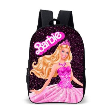 Imagem de Mochila Escolar Feminina da Menina Barbie Mundo Rosa  - Use Thuco , MS