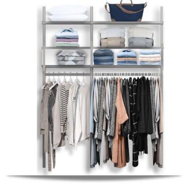 Imagem de Arara de parede plus - 1,60m - Casa Expressa