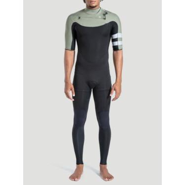 Imagem de Long John Hurley Advant 2/2 Mm Fullsuit Verde Musgo, G, Verde