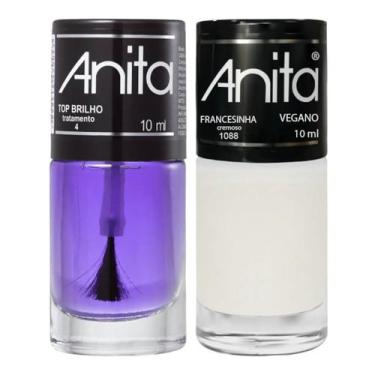 Imagem de Esmalte Francesinha + Top Brilho 10ml Anita