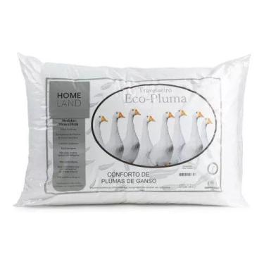 Imagem de Travesseiro Toque Suave Sono Tranquilo 70cm X 50cm Antialérgico Maciez