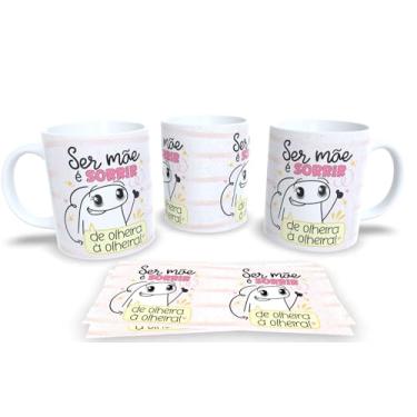 Imagem de Caneca Branca de Porcelana Personalizadas Flork dia das Mães (Mod.16)